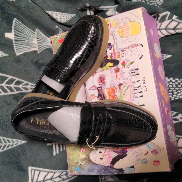 FTROUPE Women's Platform Loafers - Picture 6 of 6